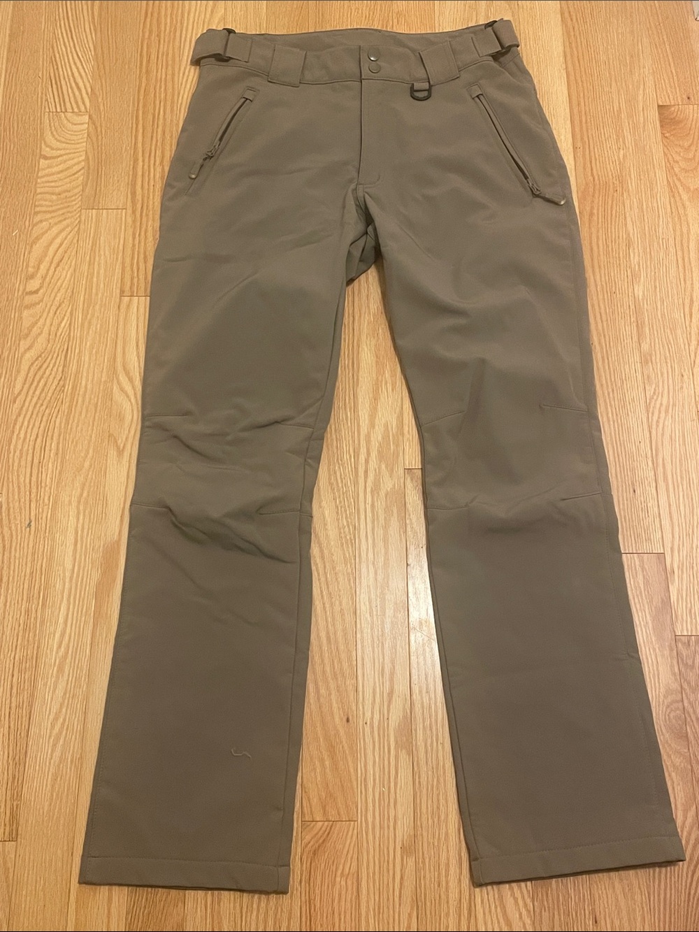 33,000ft Technical Outdoor Hiking Gorpcore Fleece Lined Taupe - Small (32 Waist)